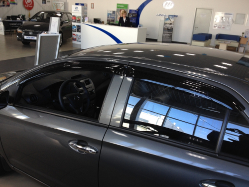 Дефлекторы боковых окон SIM для Lifan Celliya (2013-2016) арт.SLIFCEL1332