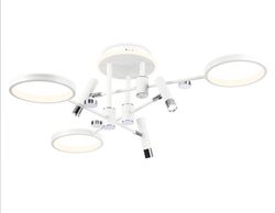 Ambrella Потолочный светодиодный светильник с пультом управления LineTech FL51646