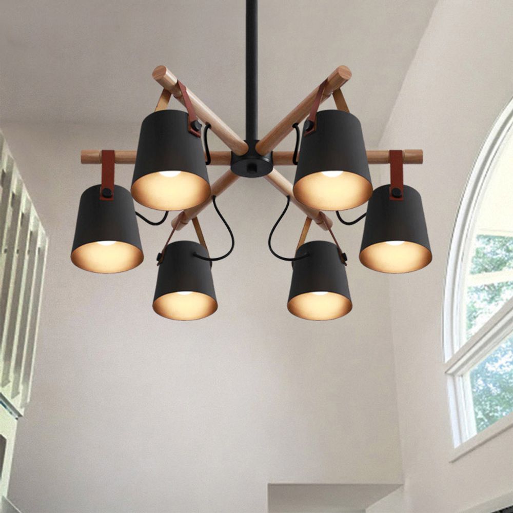 Люстра На Штанге Natura C4 Black By Imperiumloft