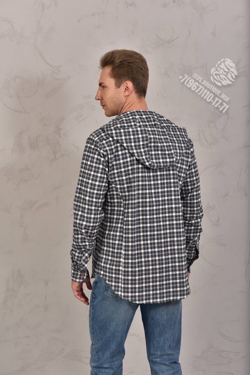 Рубашка с капюшоном Kiton