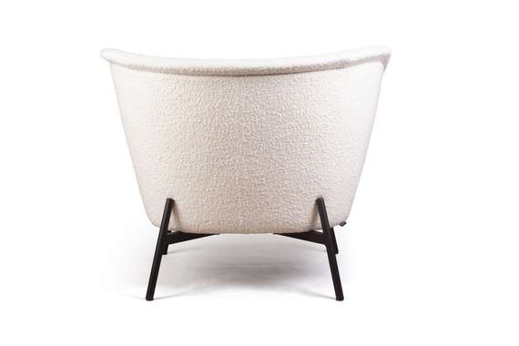 Лаунж-кресло Couture, белое букле