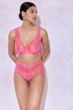 Бюстгальтер-бралетт Coachella с мягкими чашечками на косточках (Размер: 100C) (Цвет: розовый)
