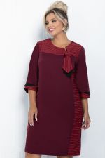 Платье Важная встреча (бордовое) П11423 LT Collection