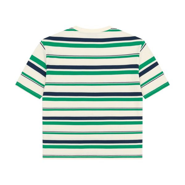 Футболка Nineties бежевый / зеленый - фото 2