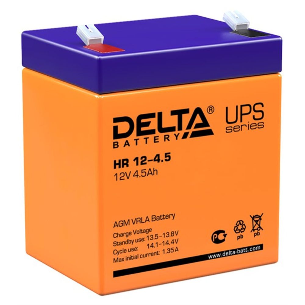 Аккумуляторная батарея Delta HR 12-4.5 (12V / 4.5Ah)