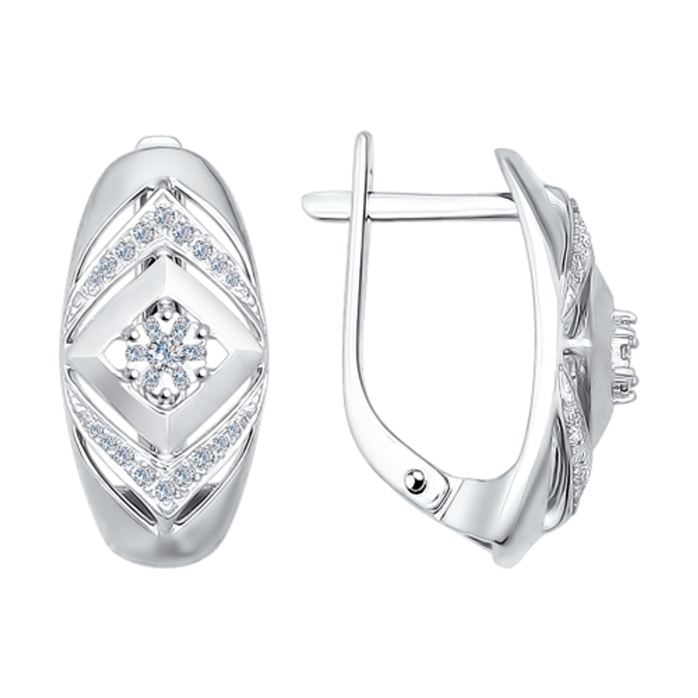 Серьги Au 585 (1020990 №16 71)