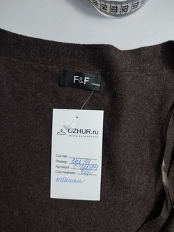 Кардиган F&F темного цвета 44 размер