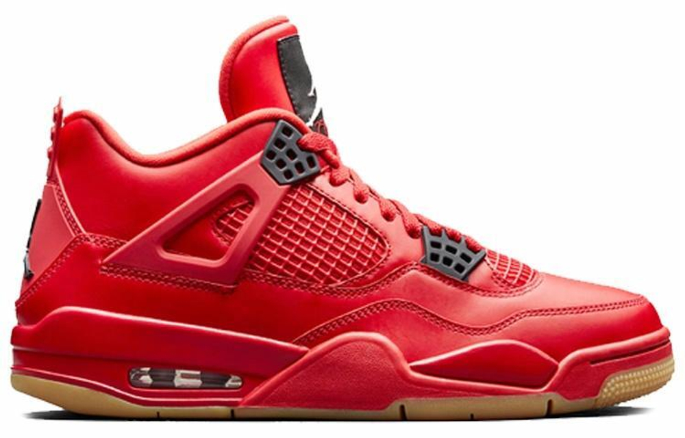 Кроссовки Jordan Air Jordan 4 Retro Fire Red (Женская размерная сетка)