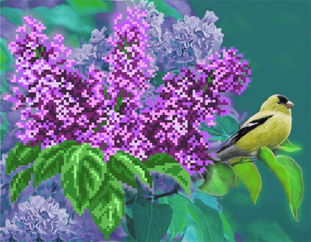 Характеристики товара:¶В комплекте: рисунок на шелке для вышивки бисером, руководство по вышиванию.