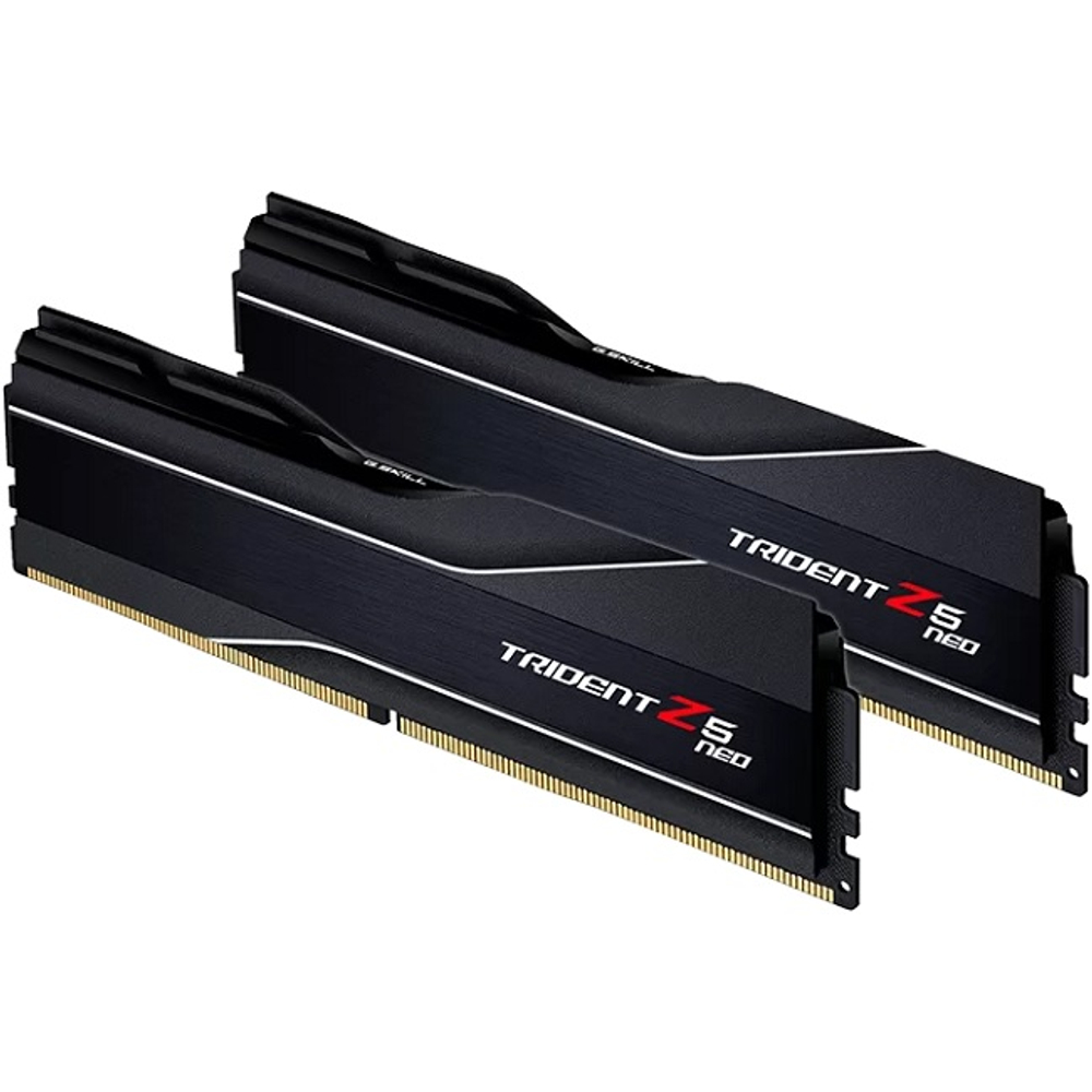 Модуль памяти DIMM DDR5 64Gb, 6000Mhz, 2x32GB, G.Skill Trident Z5 Neo (F5-6000J3238G32GX2-TZ5N)
