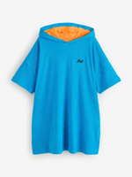 Пончо мохровое для мальчика Next E91-814, Синий