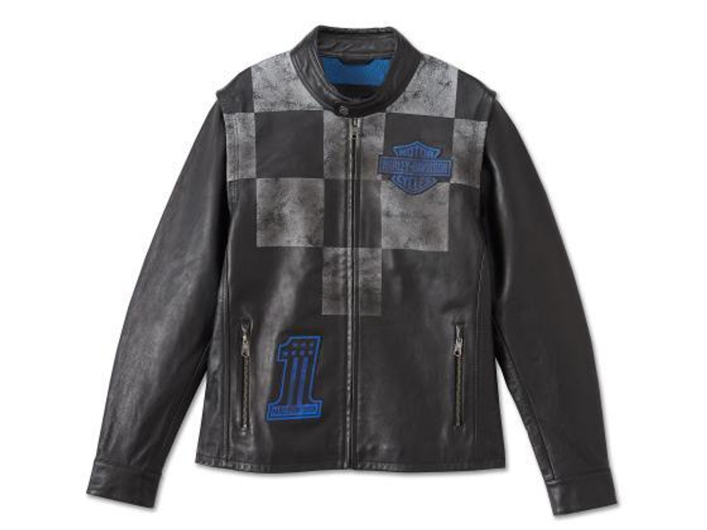 Куртка-жилет Blue Steel Convertible Harley-Davidson (кожа)