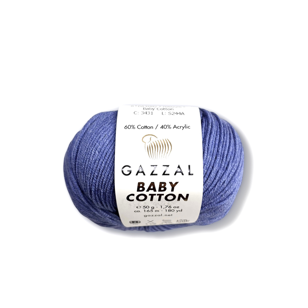 Пряжа GAZZAL BABY COTTON