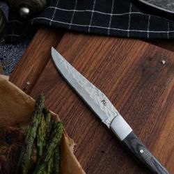 Нож для стейка 22,4 см "Garwin Paris" Dents Pakka Wood P.L. Proff Cuisine