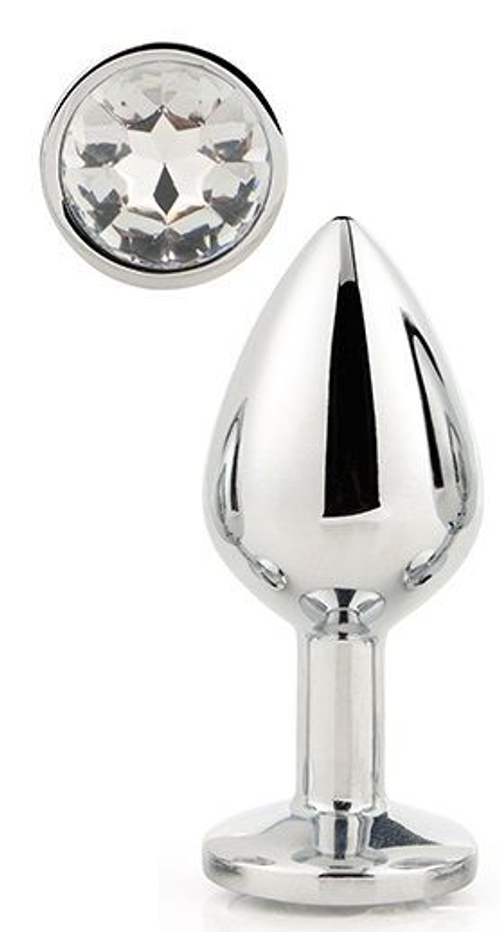 Анальная втулка Dream Toys Gleaming Love, металл, 2,7 см