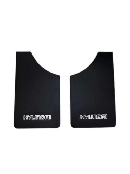 Брызговик универс. Hyundai (2 шт) черный с вырезом (SPARGO)