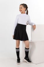 Джемпер для девочки Скул-3 Виотекс БЕЛЫЙ