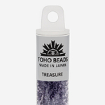 Японский бисер TOHO Treasure (№19), прозрачный