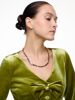 Чокер "Hematite sea bottom" Silver