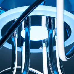 Citilux Джемини Смарт CL229A161E RGB Умная люстра Хром