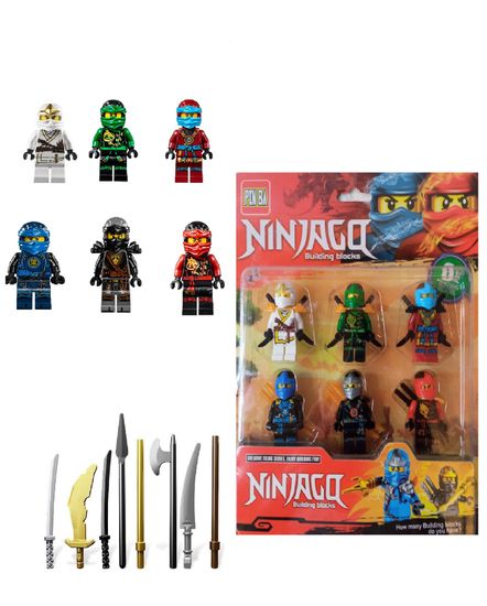 Набор фигурок " Ninjago "  6 шт
