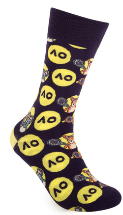 Теннисные носки Australian Open Aussie Animals Cotton - небесный