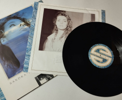 Винтажная виниловая пластинка LP Sandra Into A Secret Land (Germany 1988) Crazy Juliet