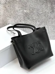 Сумка Celine MEDIUM CABAS ANAÏS CUIR TRIOMPHE черная
