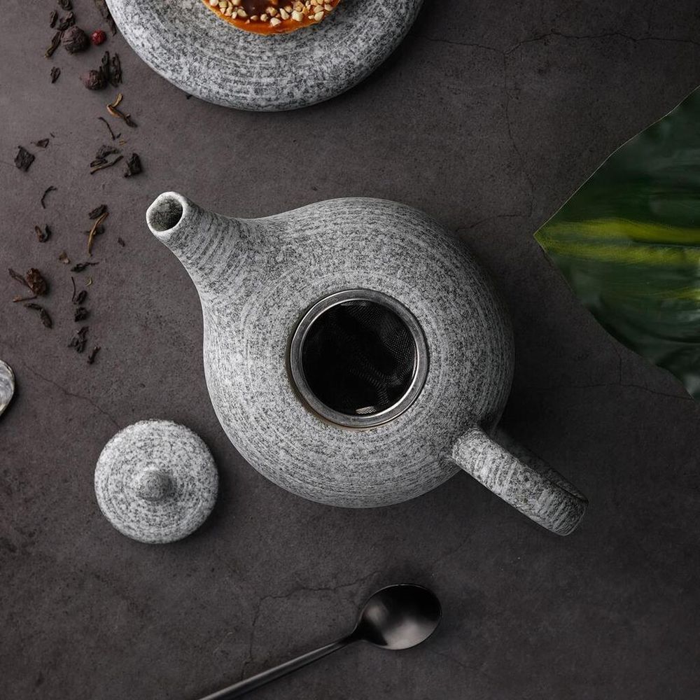 Чайник 830 мл с ситом d 13,4 см h12 см Stone Untouched Taiga P.L. Proff Cuisine [1]