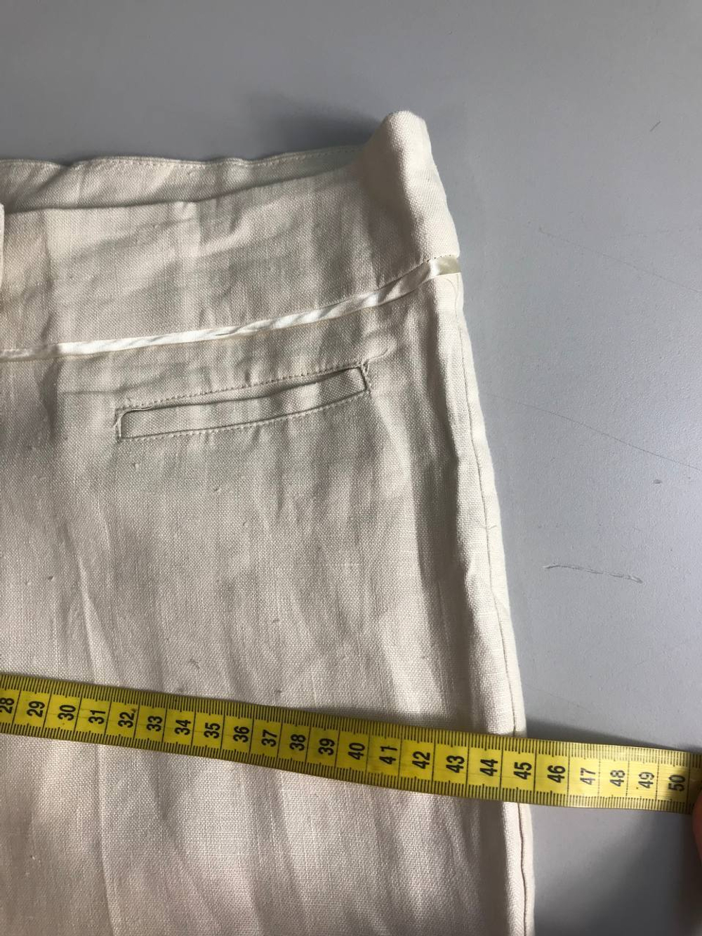 Бриджи Zara льняные для лета, маркировка S, визуально 44 размер, новые