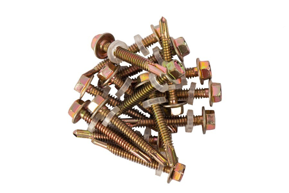 САМОРЕЗЫ A &T КРОВЕЛЬНЫЕ 5,5Х40 ЖЕЛТЫЙ ВЕС