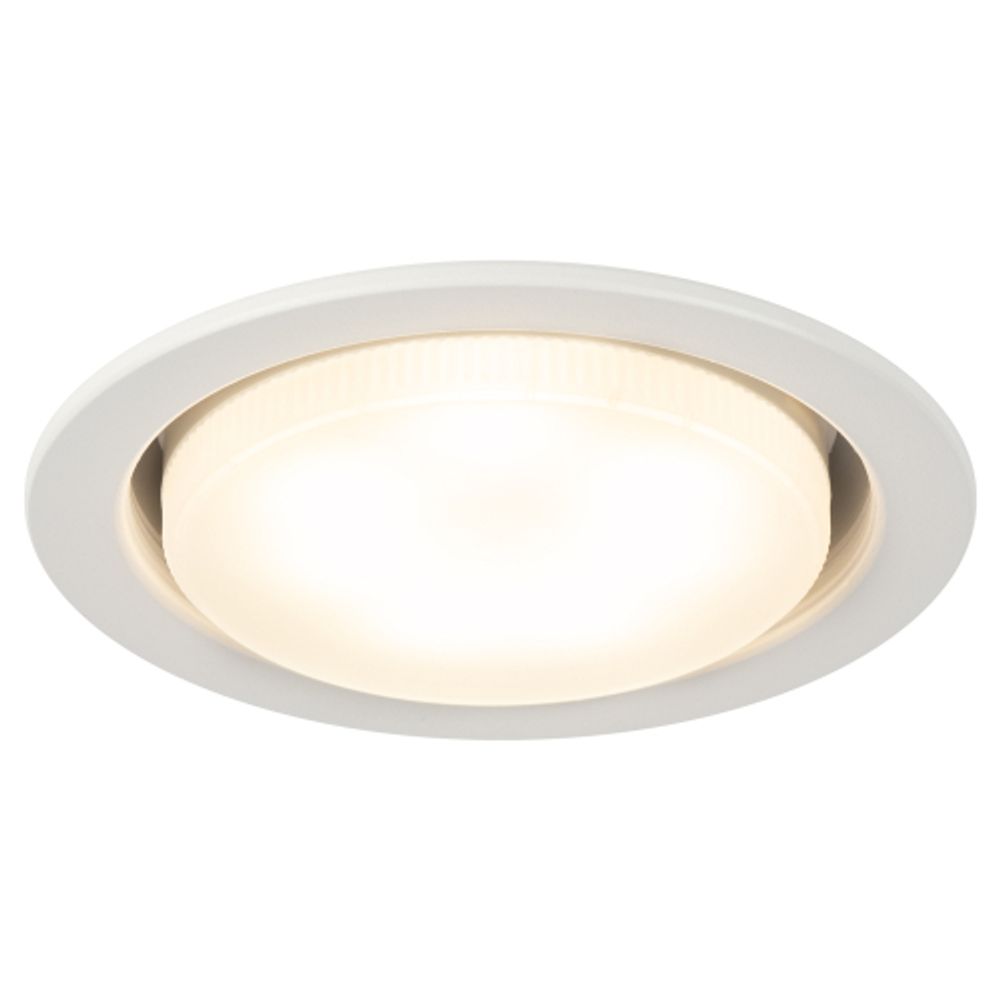 Светильник встраиваемый ЭРА KL115 WH под лампу GX53 белый