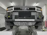 Защита картера с дугой переднего бампера для Toyota Land Cruiser Prado 250 LC250 Крузак Тойота Кенгурятник защита бампера