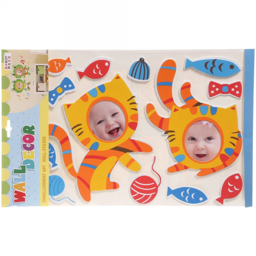 Наклейка-фоторамка 30*50см «Zoo-Cat» на 2 фото EK-XAT1003