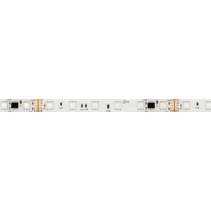 Светодиодная лента герметичная Arlight 14W/m 60LED/m 5060SMD разноцветный 5М DMX-SE-B60-10mm 24V 039607