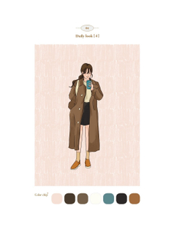 Picturesque day of Vision. Coloring Book