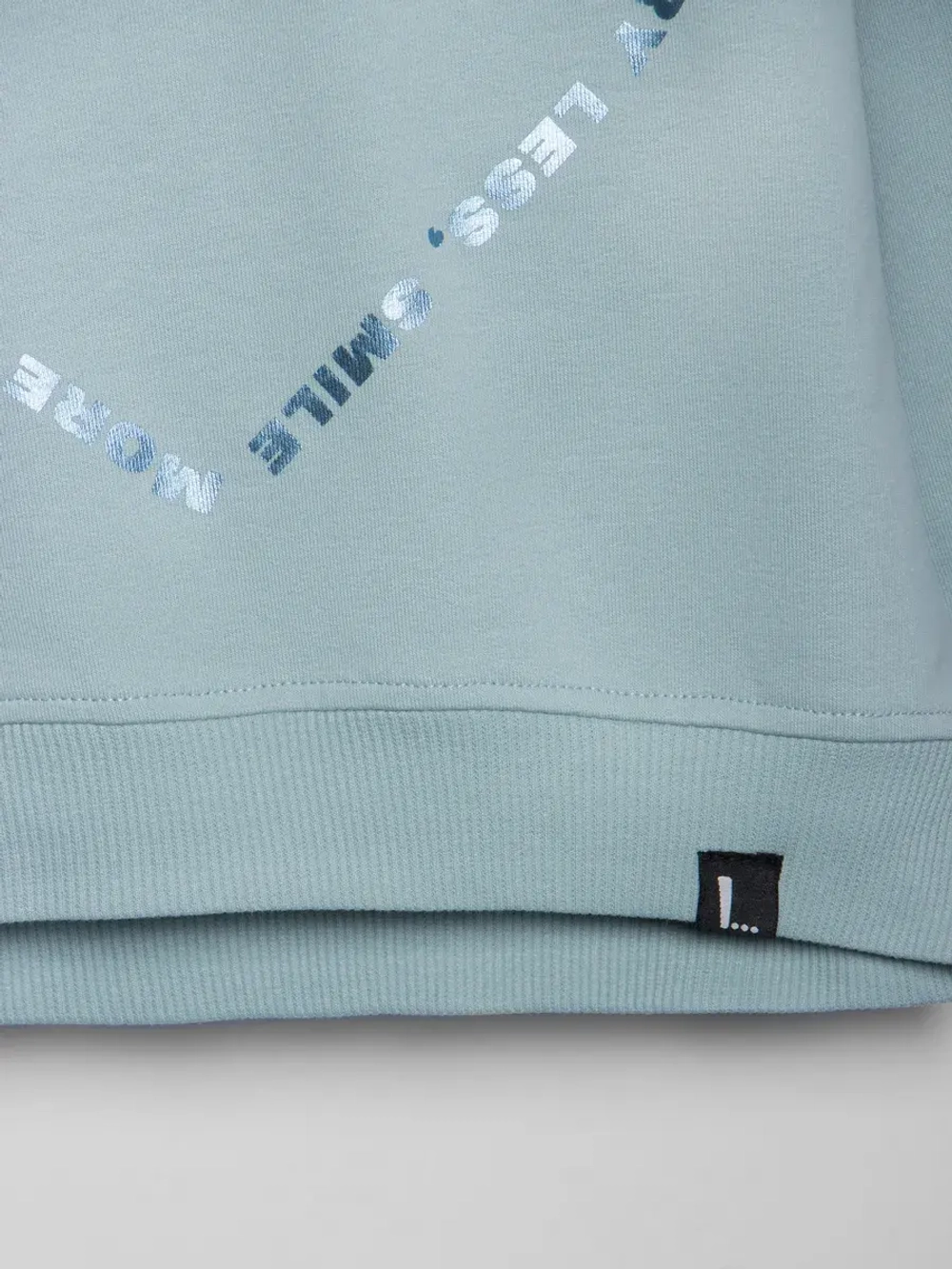 Свитшот для девочки, голубой