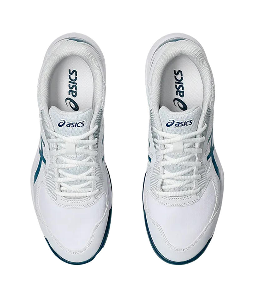 Asics Court Slide 3 Белый-Синие кроссовки Mako