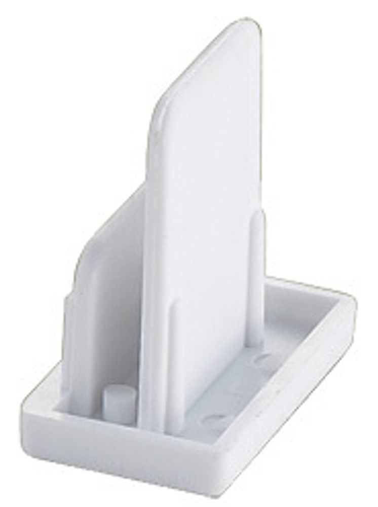 UFB-Q121 C21 WHITE 1 POLYBAG Заглушка торцевая для шинопровода. Цвет — белый. Упаковка — полиэтиленовый пакет.