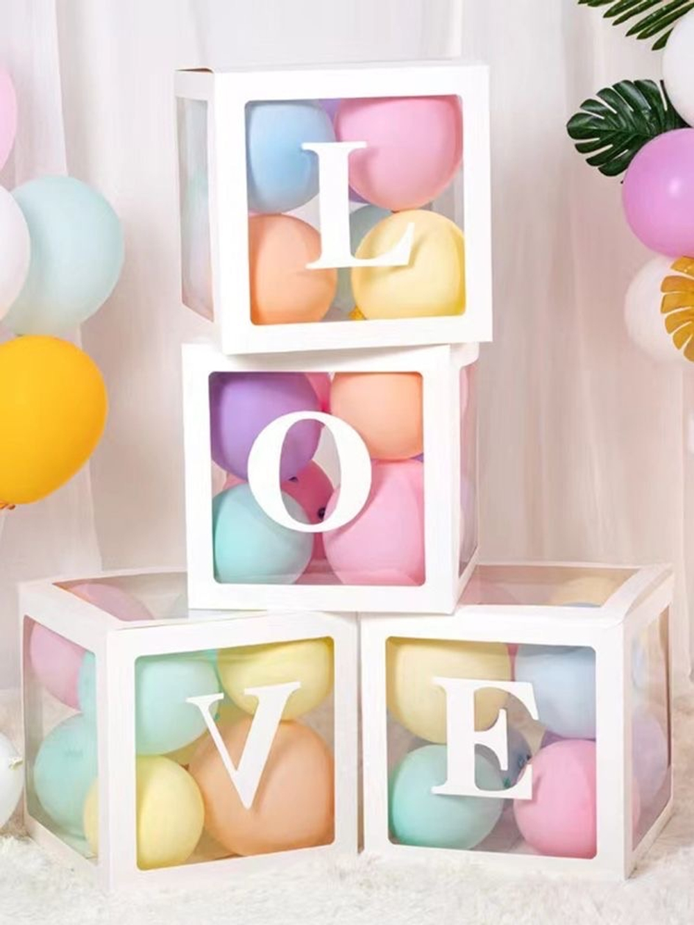 Кубики LOVE с шариками