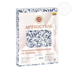 Простыня трикотажная на резинке "Арт-Постель" Вишня (160х200) арт. 254