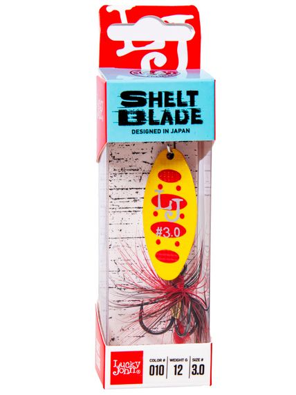 Блесна вращ. Lucky John SHELT BLADE 03 12.0г 010