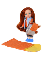 Кукла Ася "Приключения в горах" плстм. 26см (Весна)