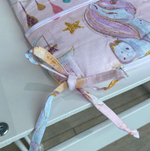 Комплект постельного белья 6-ти предметный "ЕДИНОРОЖКИ РОЗОВЫЕ", борт 4 части, поплин