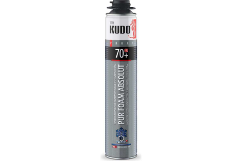 Пена монтажная Kudo Absolut Proff 70+ Arktika Nord -25°C (1000мл) под пистолет