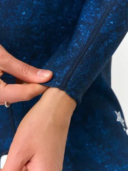 Гидрокостюм SARGAN Sport 1002/MBL, женский, длинный, неопр.2мм, микс-синий