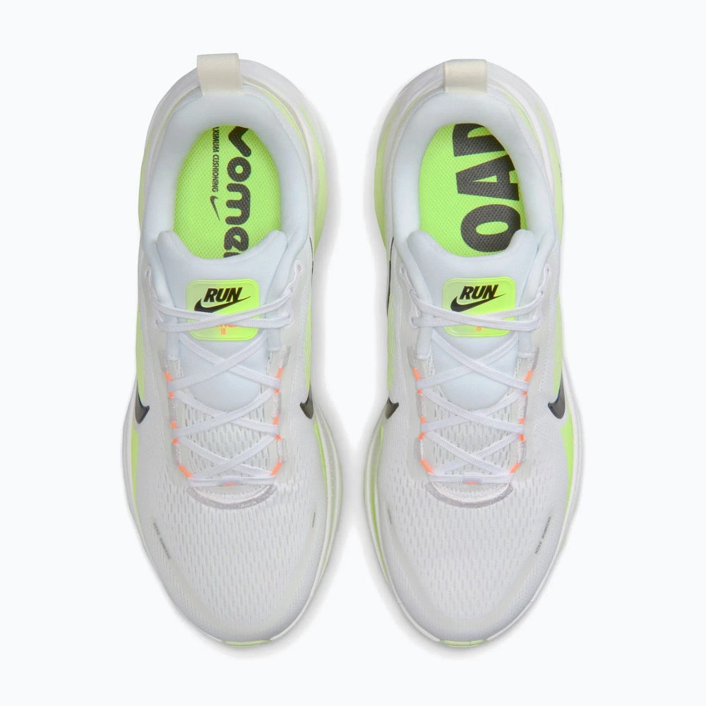 Кроссовки для бега Nike Vomero 18 white/volt/barely volt/black