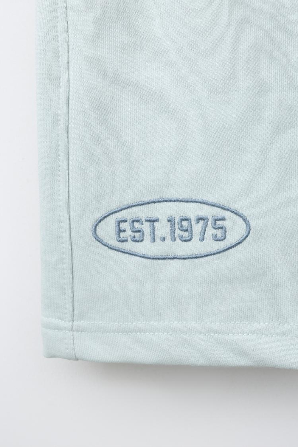 ZARA ШОРТЫ-ДЖОГГЕРЫ ИЗ МЯГКОЙ ТКАНИ, СВЕТЛЫЙ МЯТНЫЙ