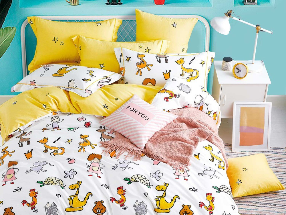 Детское постельное белье 1.5 спальное Asabella 1358-4S