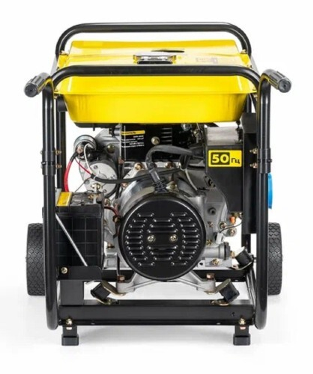 Генератор дизельный с воздушным охлаждением CHAMPION DG6501E